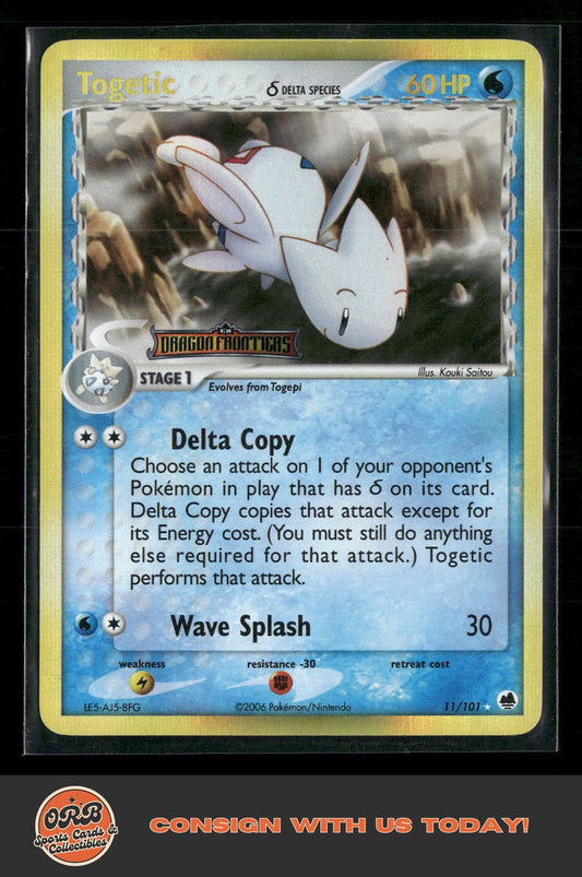 Togetic (Delta Species) Dragon Frontiers #11/101 - Front