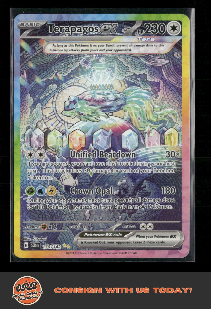 Terapagos ex SV07: Stellar Crown #170/142 - Front