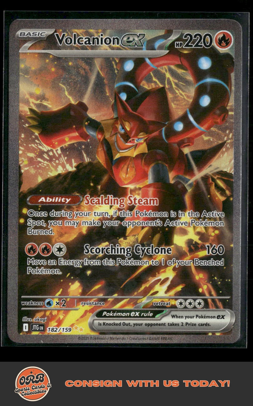 Volcanion ex SV09: Journey Together #182/159 - Front