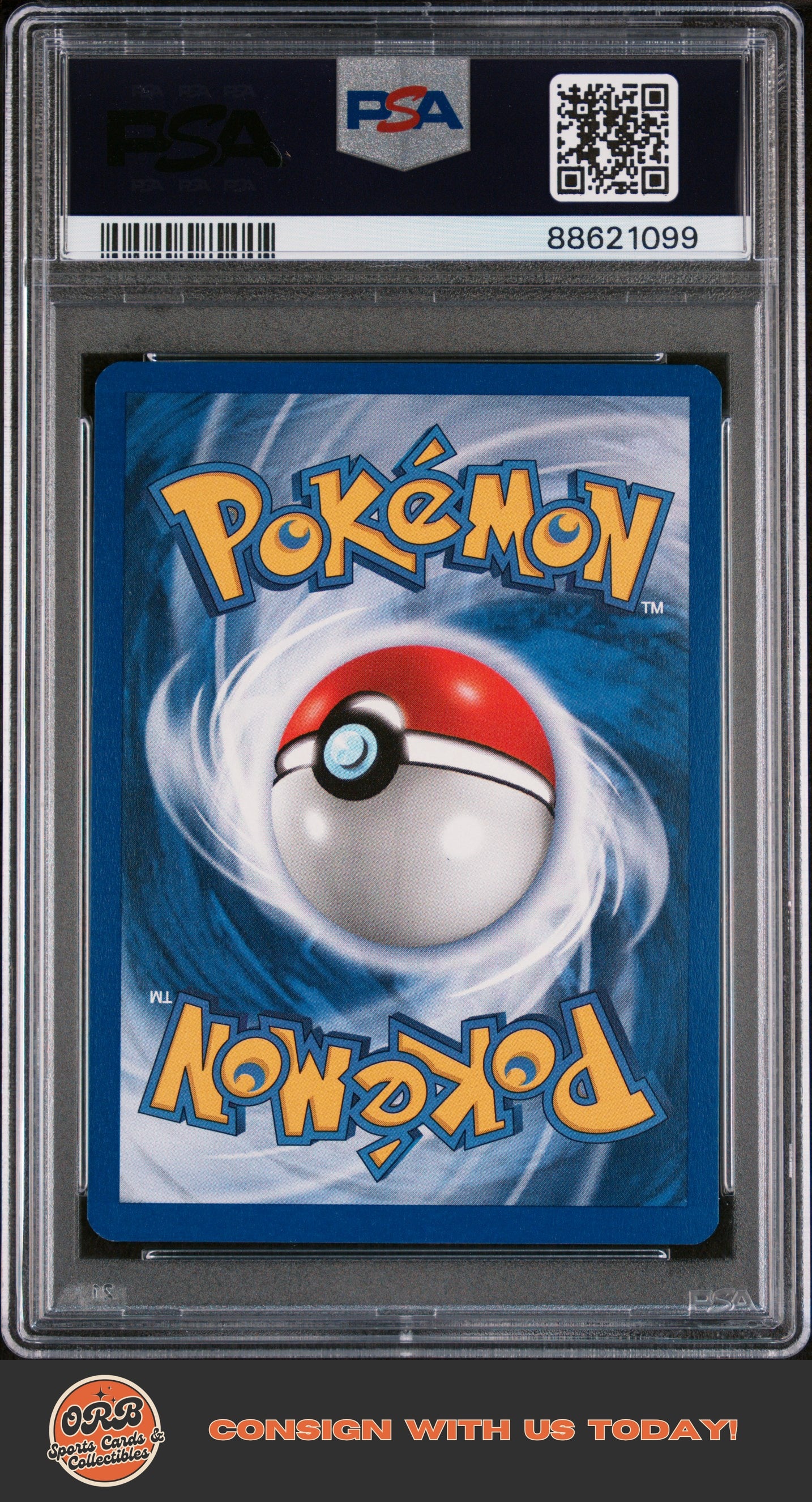 Blaine'S Rhyhorn 2000 Pokemon Gym Challenge #65 1st Edition PSA 10 - Back