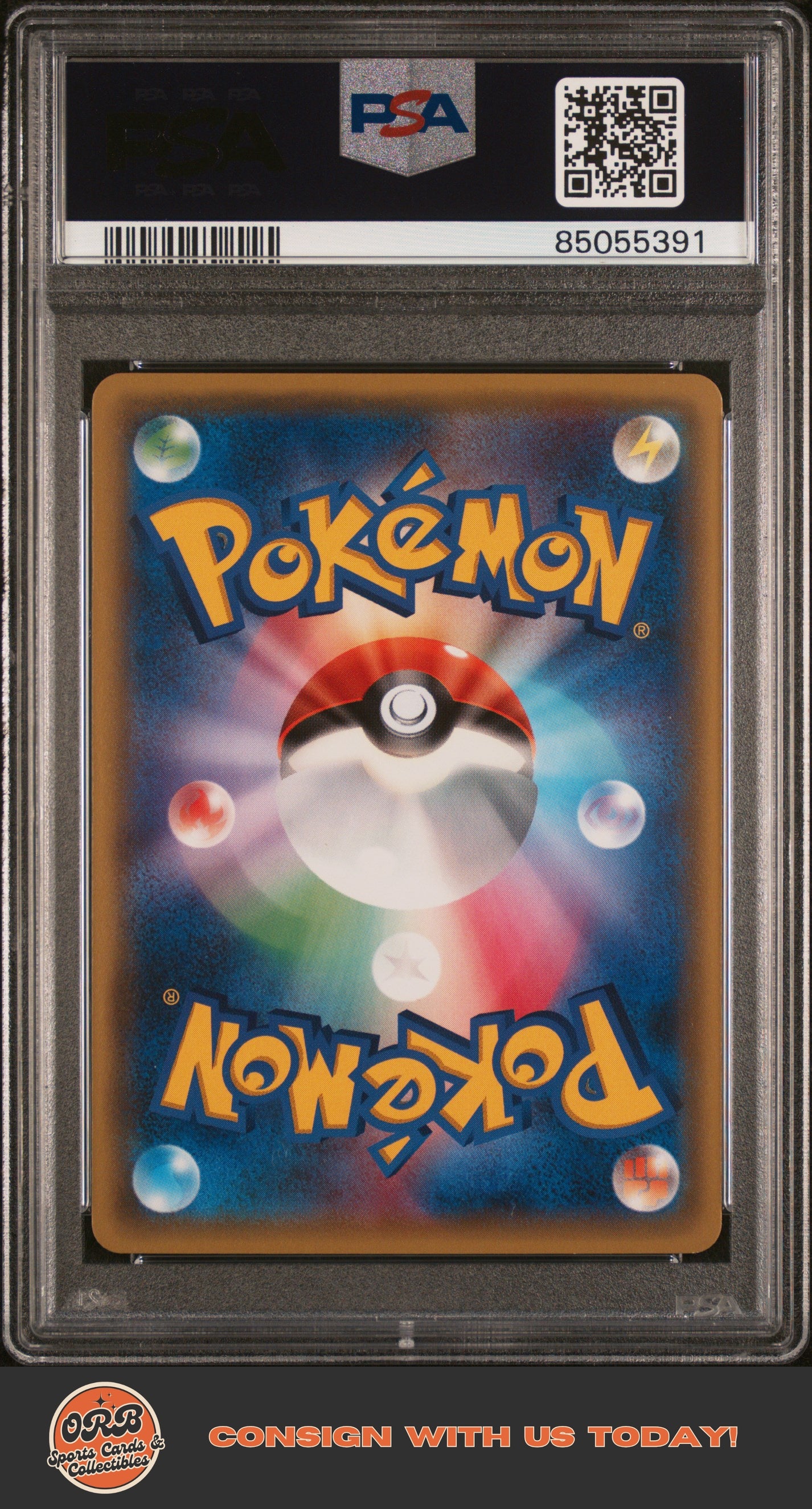Gulpin 2016 Pokemon Japanese Xy Collection #014 Coll-1st Ed. PSA 8 - Back