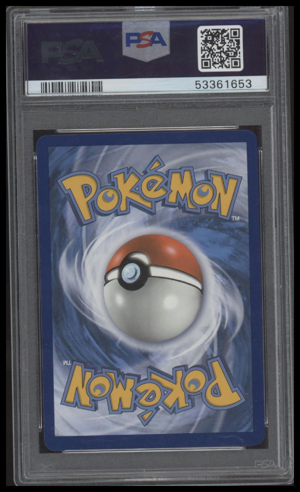 Alolan Ninetales Gx 2019 Pokemon Hidden Fates-Fa PSA 9 - Back