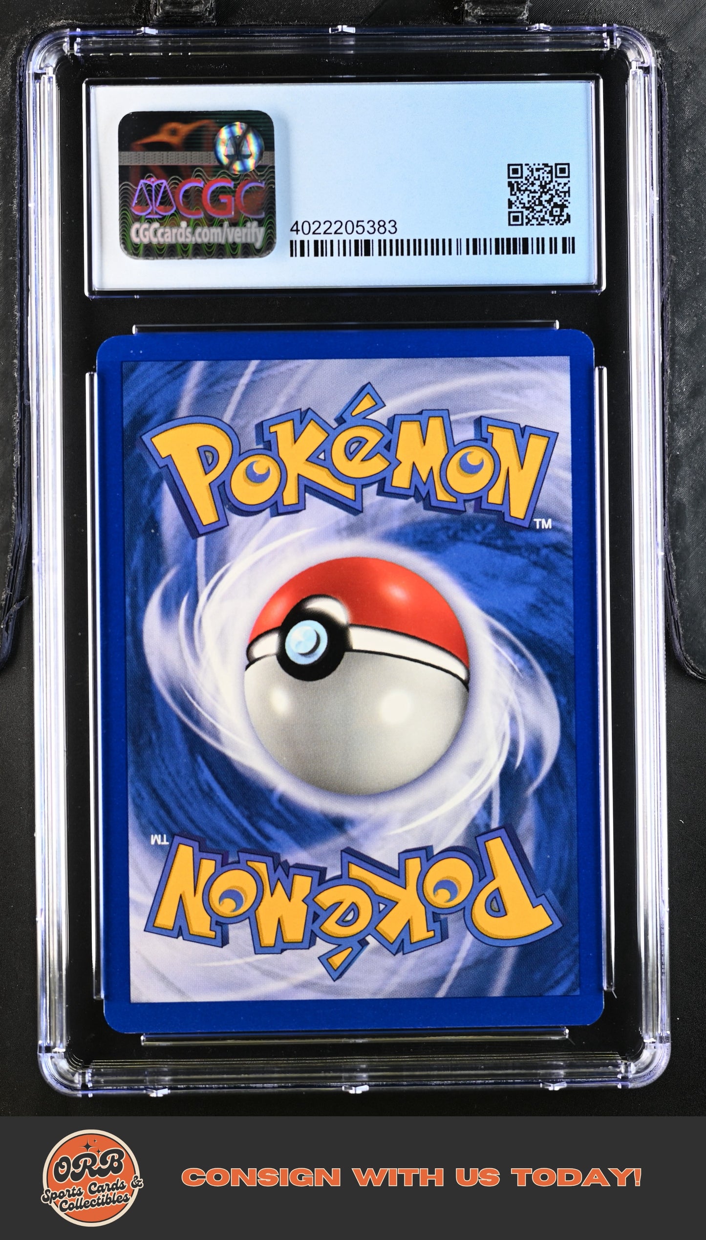 Machop 1999 Base Set - 1st Ed. #52/102 CGC 9.5 - Back