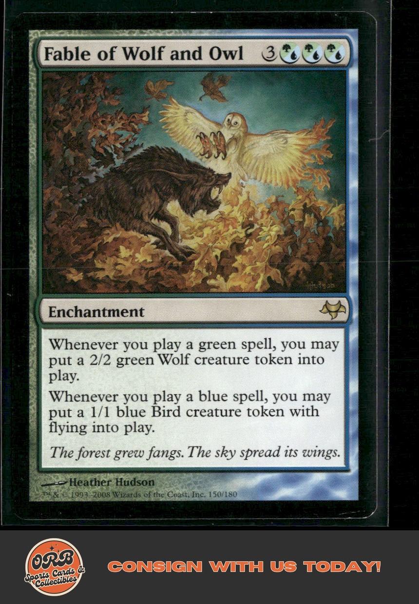 Fable of Wolf and Owl Eventide #150 - Front