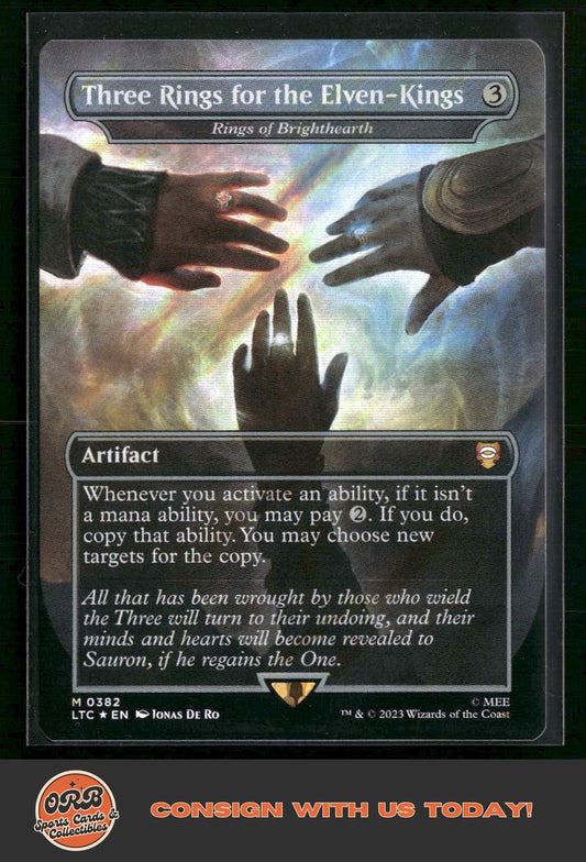 Three Rings for the Elven-Kings Surge Foil #352 - Front