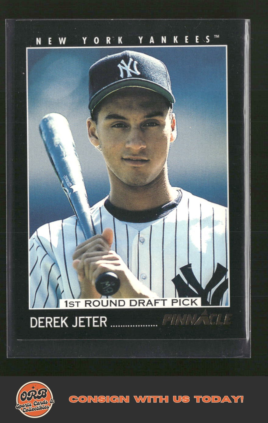 Derek Jeter 1993 Pinnacle #457 - Front