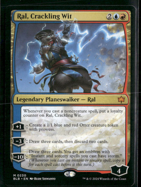 Ral, Crackling Wit Bloomburrow #230 - Front