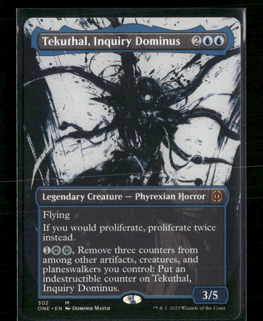 Tekuthal, Inquiry Dominus (Showcase) Phyrexia: All Will Be One #302 - Front