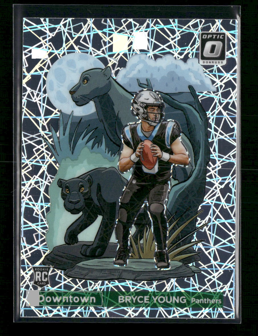 Bryce Young 2023 Donruss Optic #D-1 Downtown! - Front
