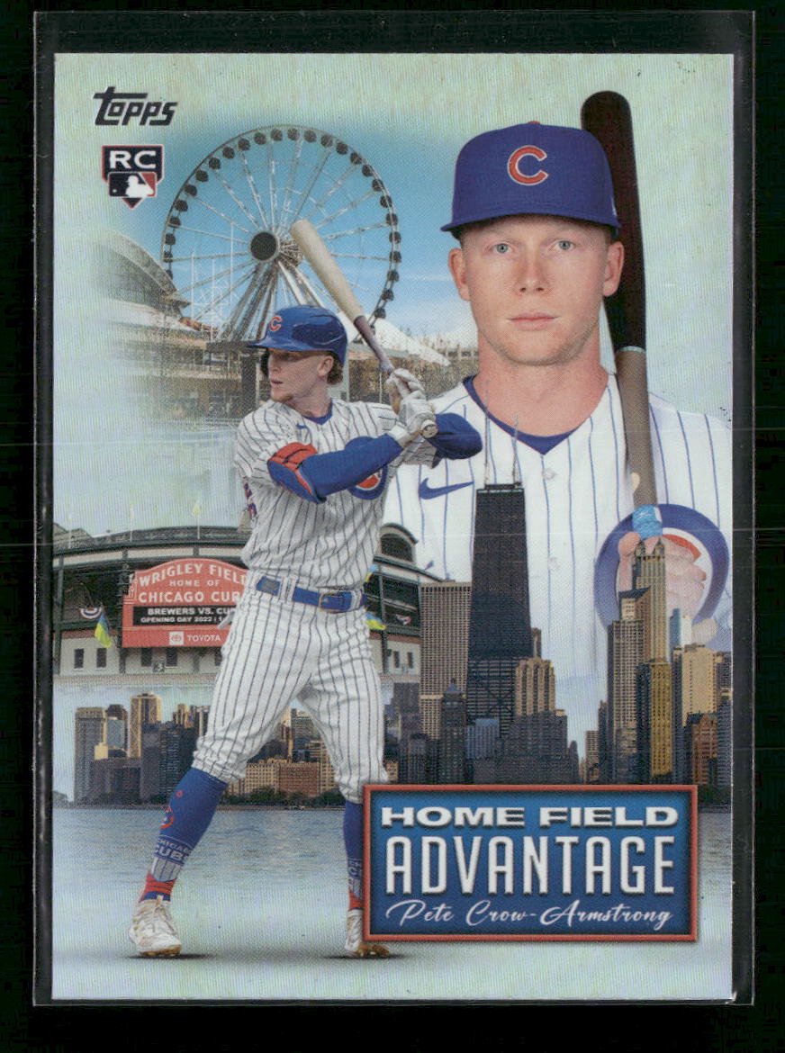 Pete Crow-Armstrong 2024 Topps #HFA-15 Home Field Advantage -B - Front