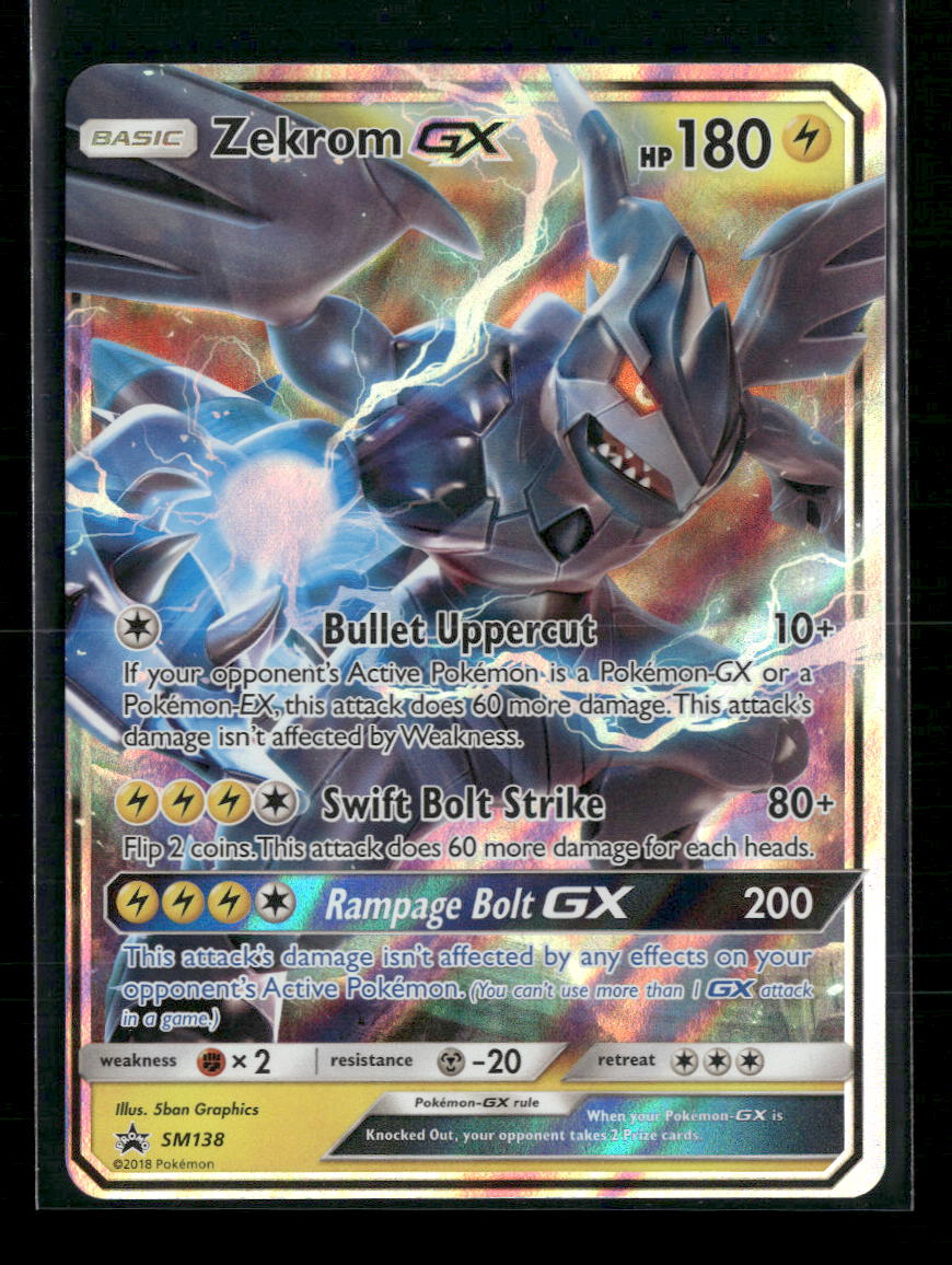 Zekrom GX SM Promos #SM138 - Front