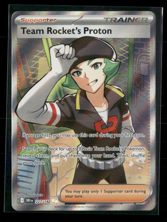 Team Rocket's Proton SV10: Destined Rivals #227/182 - Front