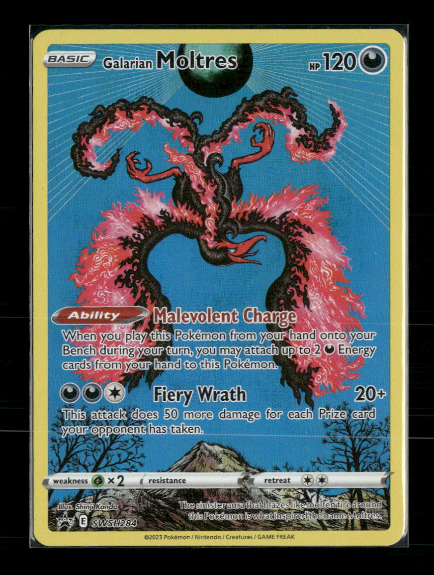 Galarian Moltres SWSH: Sword & Shield Promo Cards #SWSH284 - Front