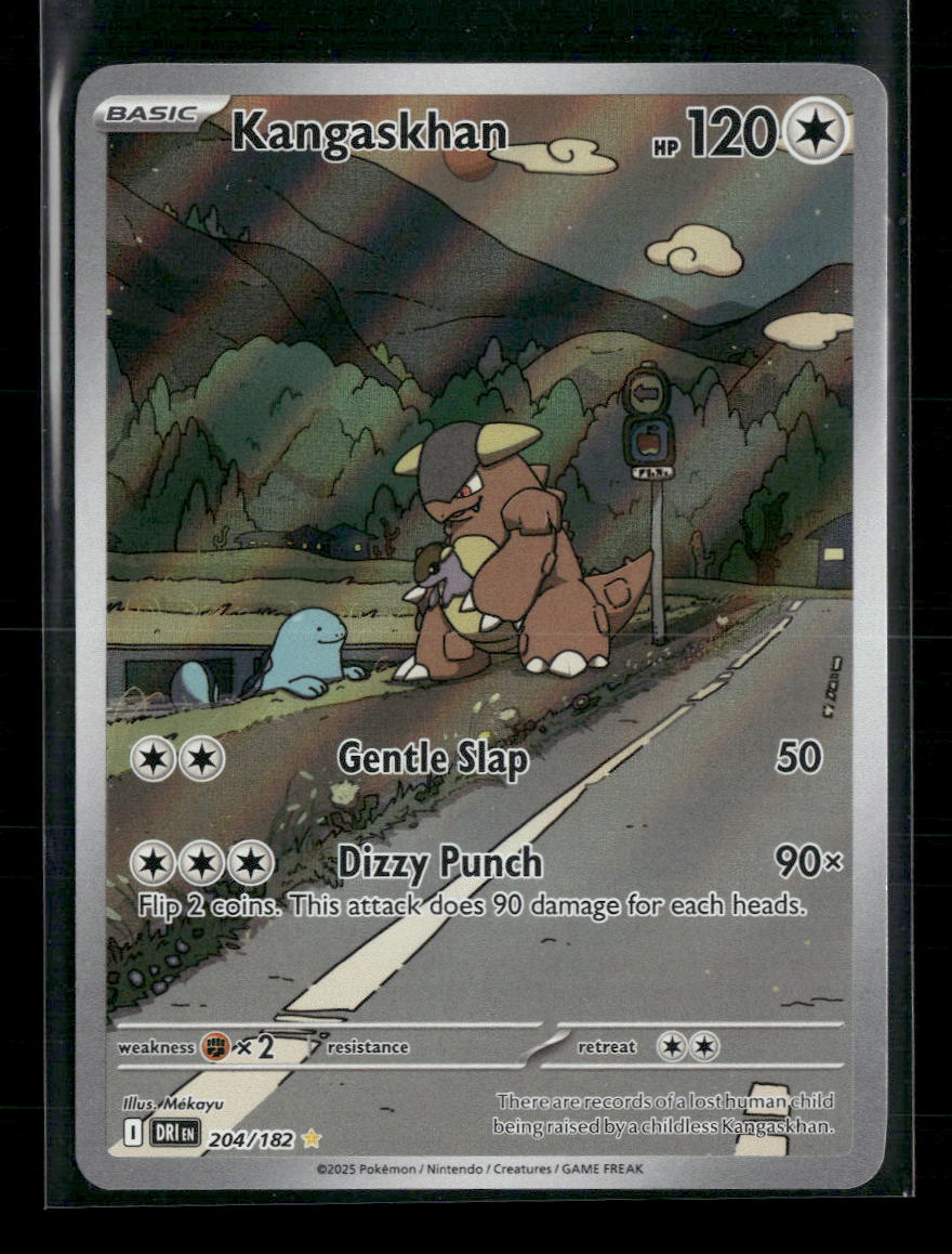 Kangaskhan SV10: Destined Rivals #204/182 - Front