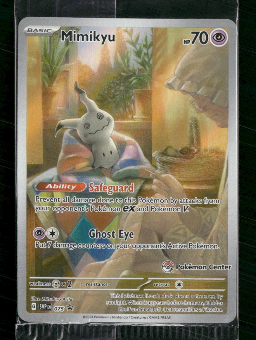 Mimikyu SV: Scarlet & Violet Promo Cards #075 - Front