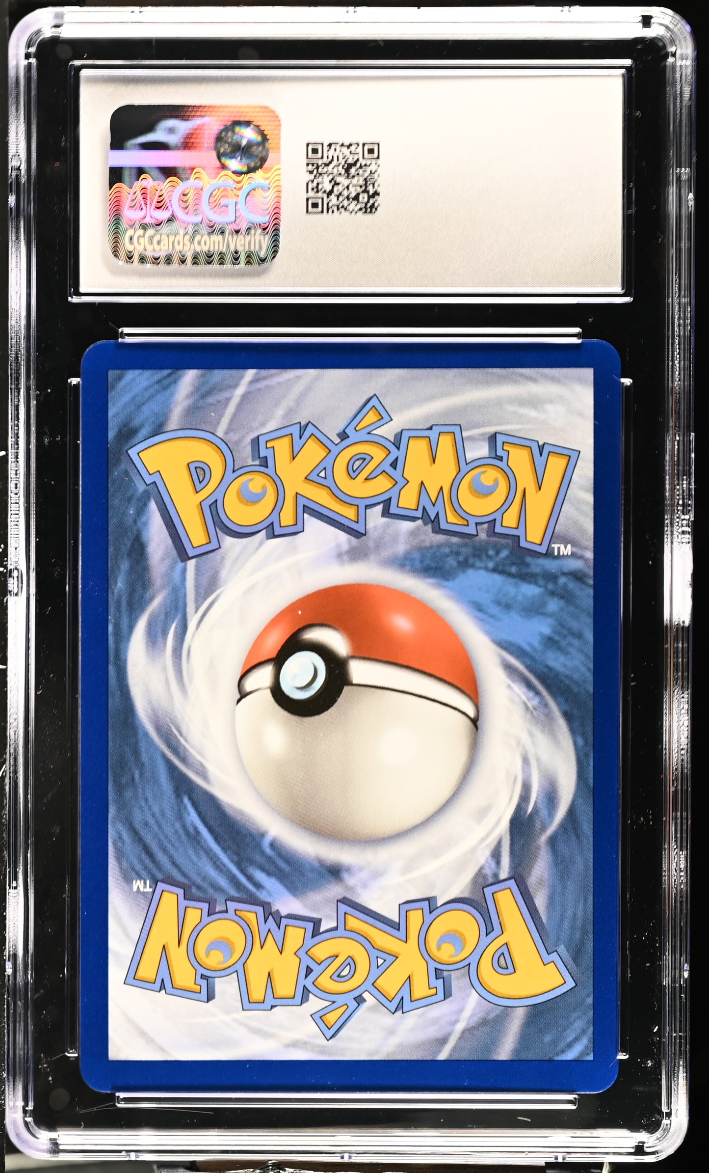 Eevee VMAX 2021 Black Star Promos #SWSH087 CGC 10 - Back
