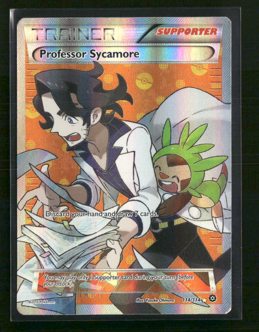 Professor Sycamore XY - Steam Siege #114/114 - Front