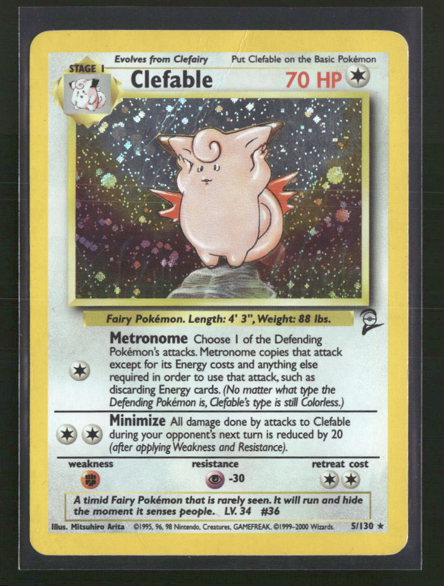 Clefable (1) Jungle #01/64 - Front
