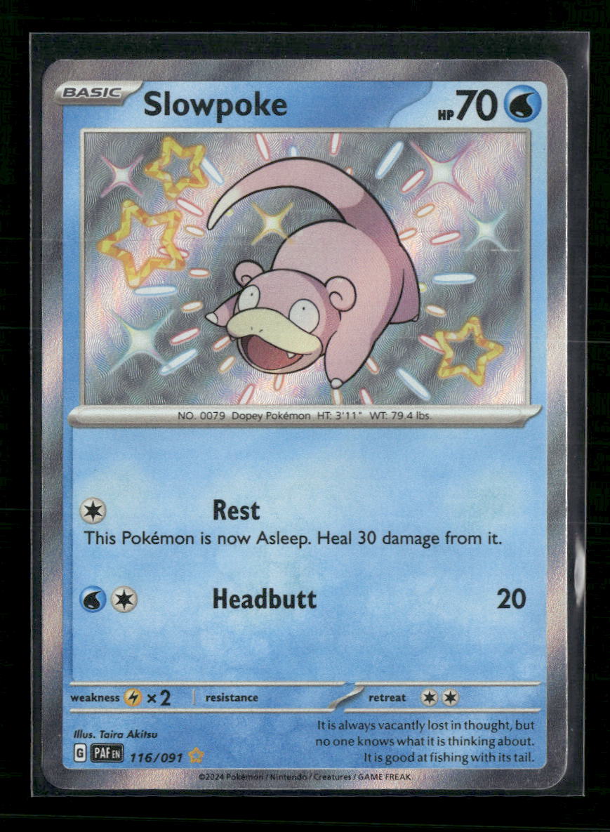 Slowpoke - SV: Paldean Fates (PAF) - Front