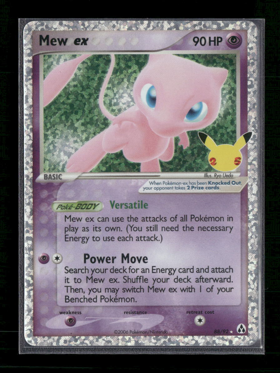 Mew ex Celebrations: Classic Collection #88/92 - Front