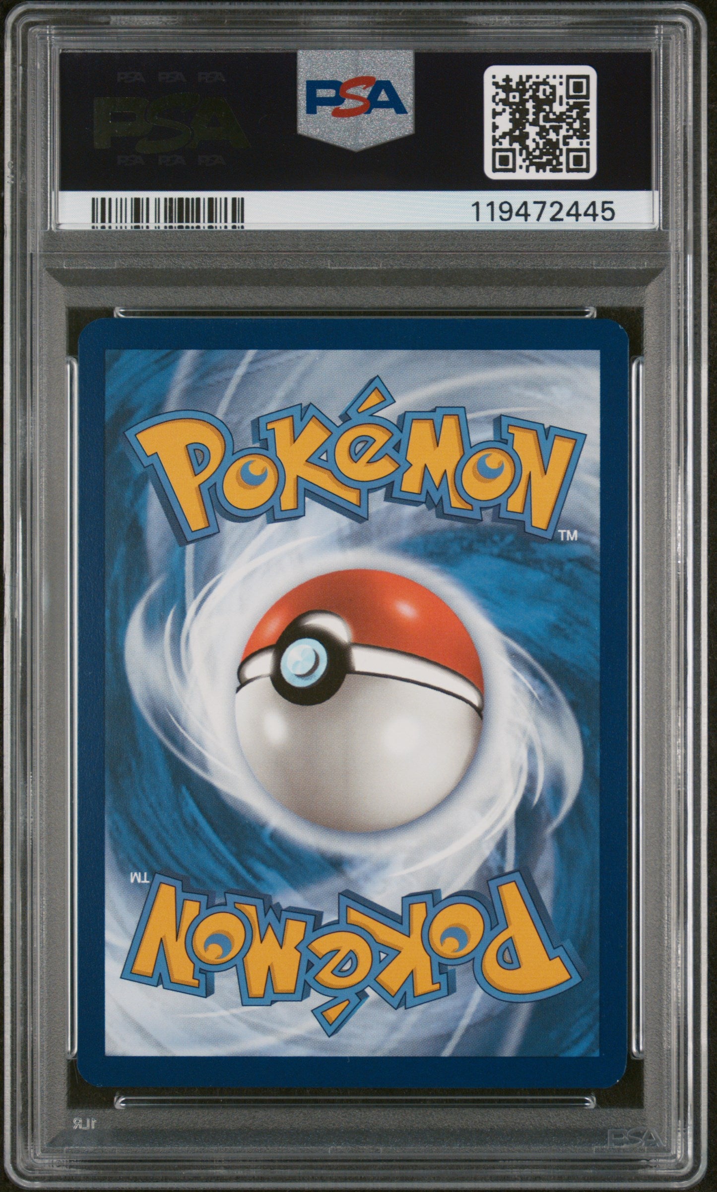 Tyranitar 2023 Pokemon Pal En-Paldea Evolved #222 Illustration Rare PSA 9 - Back