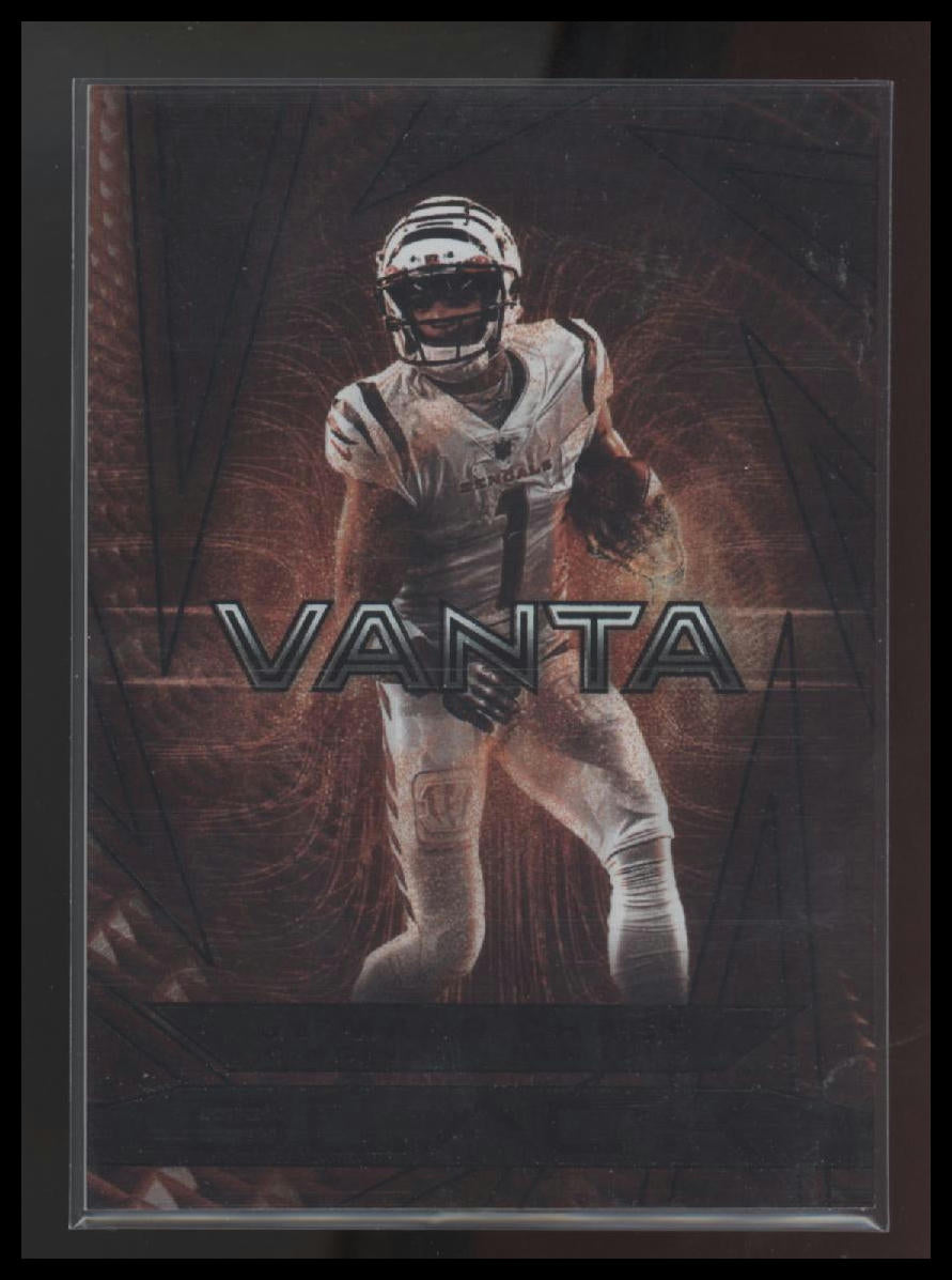 Ja'Marr Chase 2024 Panini Black #V-JCE Vanta - Front