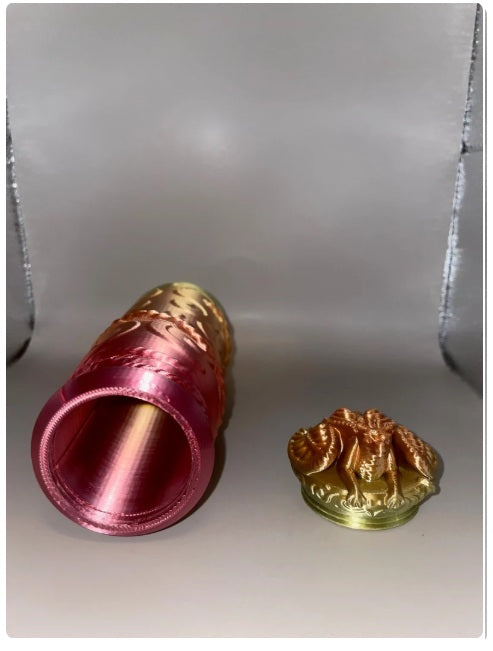 Rainbow Dragon Dice Vial