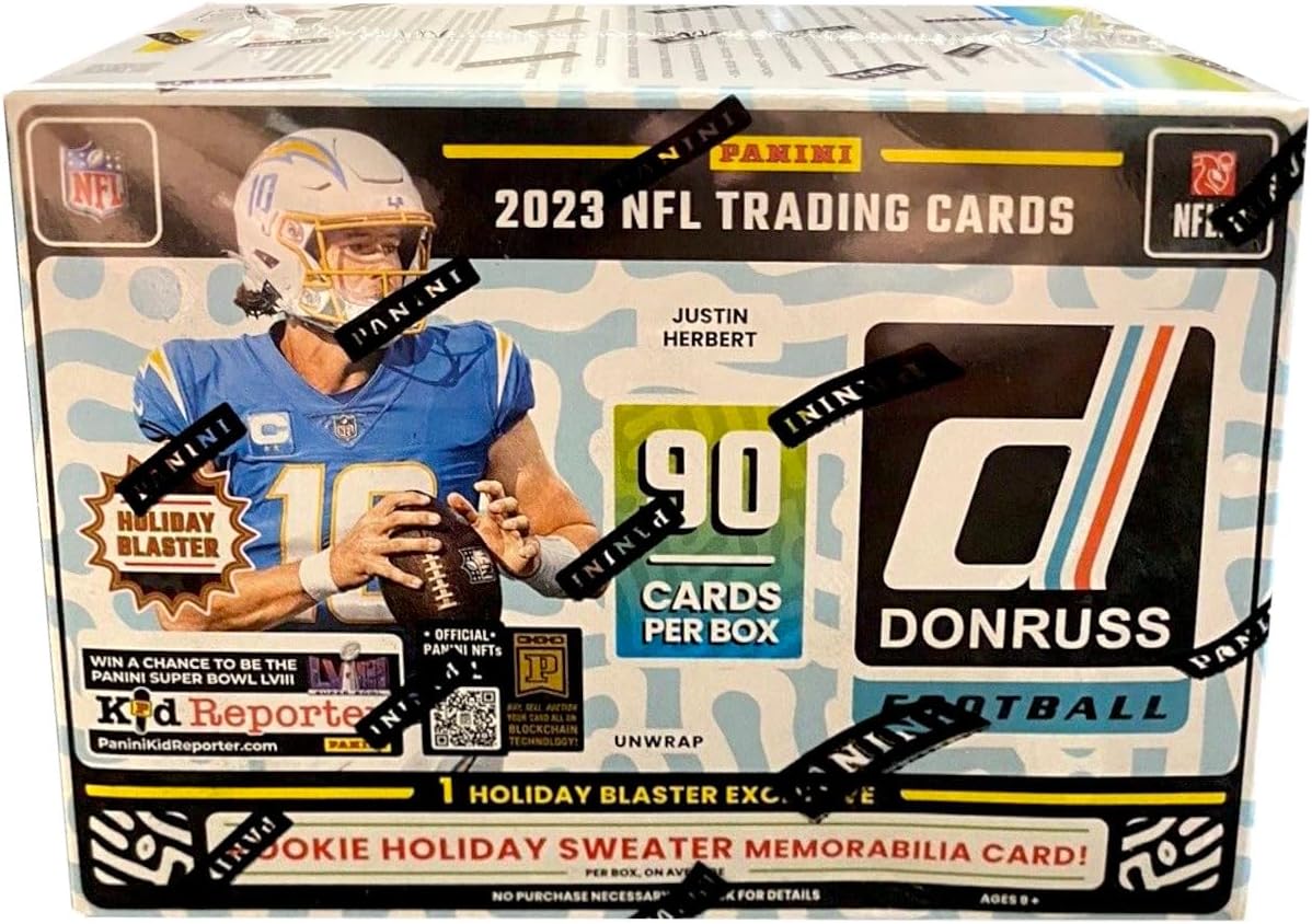 Tarjetas coleccionables Panini NFL Donruss Holiday Blaster Box 2023