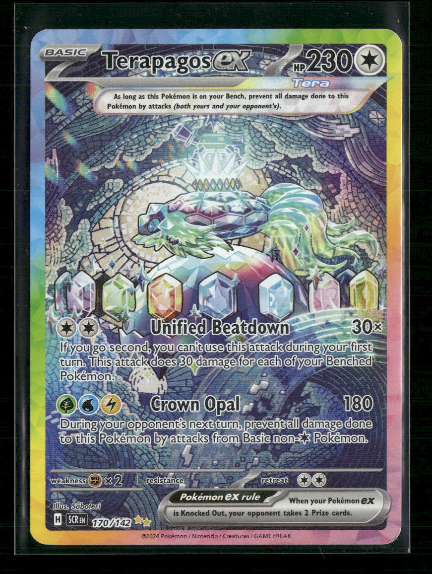 Terapagos ex SV07: Stellar Crown #170/142 - Front