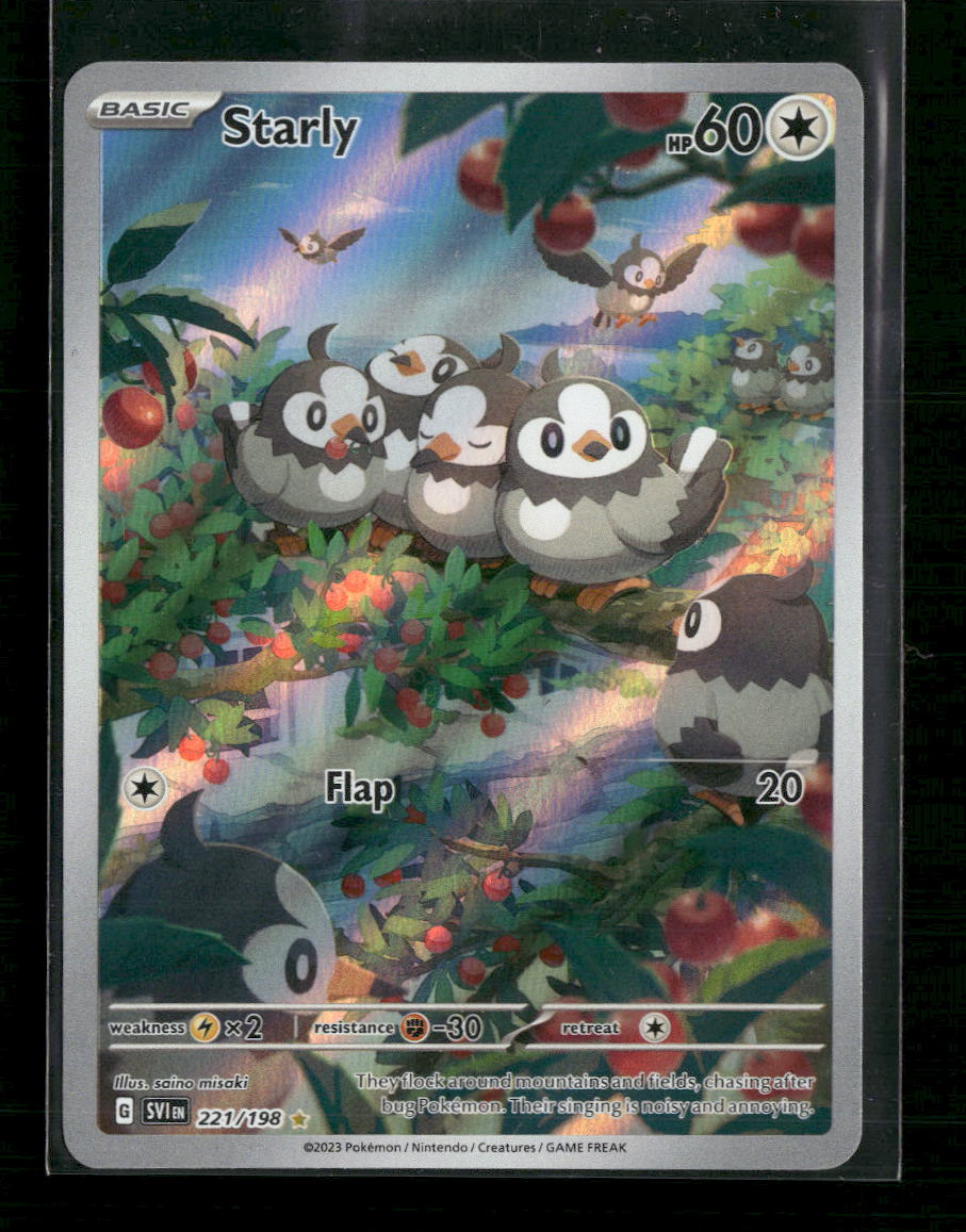Starly SV01: Scarlet & Violet Base Set #221/198 - Front