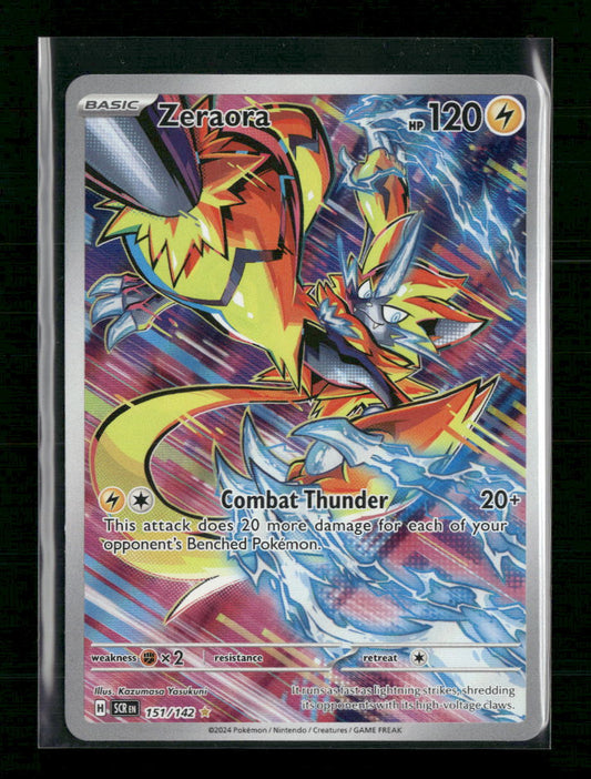 Zeraora SV07: Stellar Crown #151/142 - Front