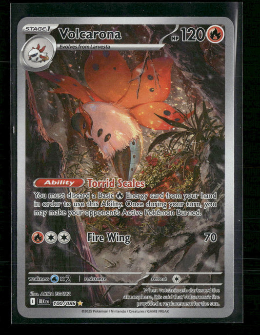 Volcarona SV: Black Bolt (BLK) #280 - Front