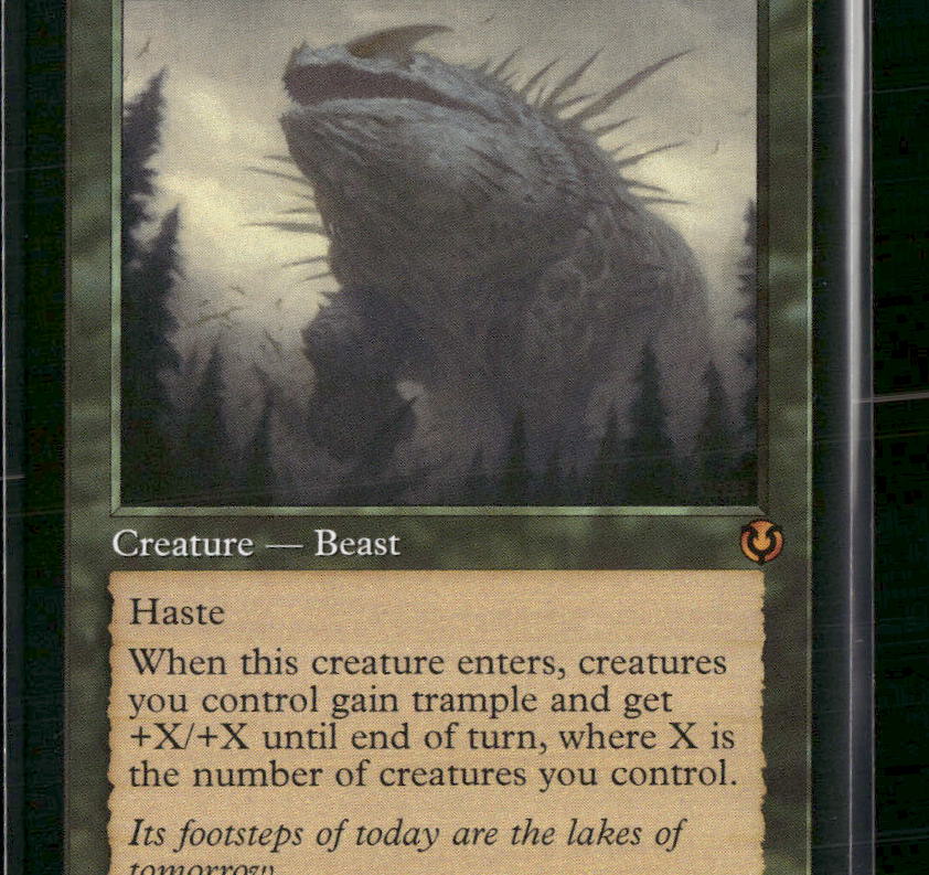 Craterhoof Behemoth (Retro Frame) Innistrad Remastered #480 - Front