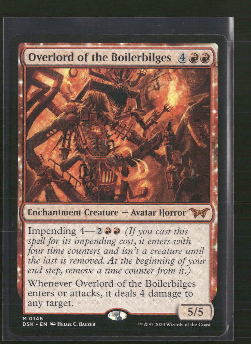 Overlord of the Boilerbilges - Duskmourn: House of Horror (DSK) - Front