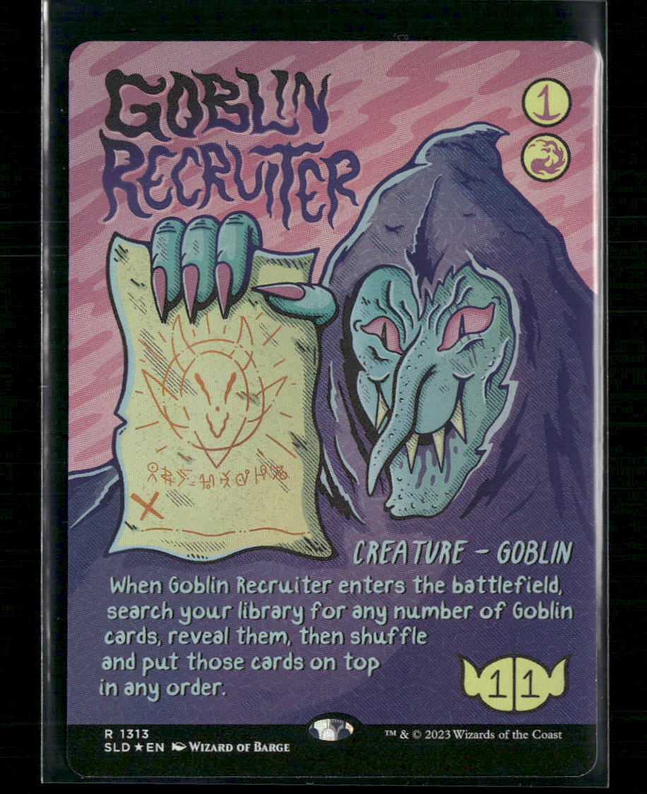 Goblin Recruiter Secret Lair Drop Series #1313 - Front