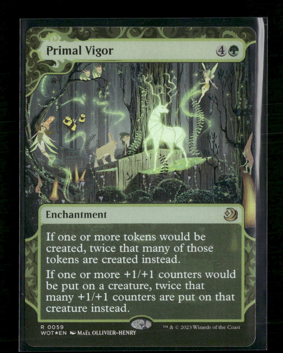 Primal Vigor Wilds of Eldraine: Enchanting Tales #59 - Front