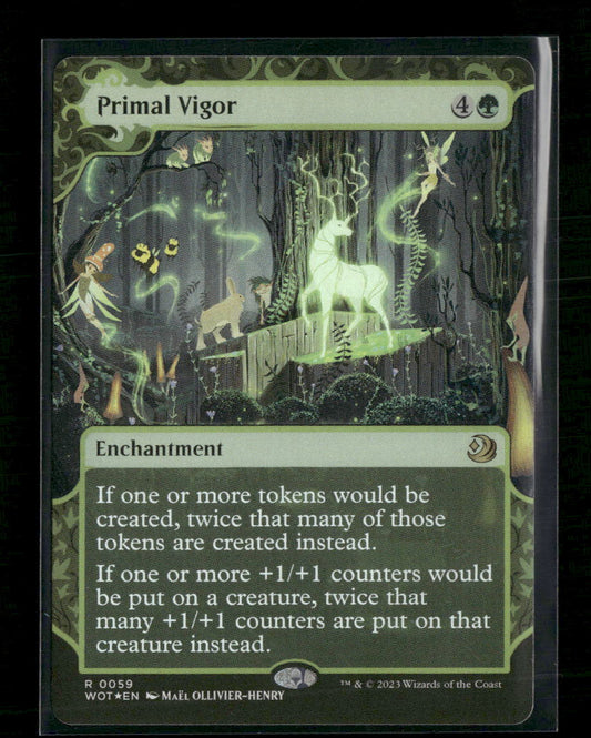 Primal Vigor Wilds of Eldraine: Enchanting Tales #59 - Front