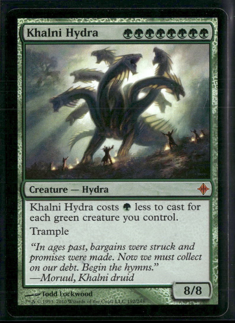 Khalni Hydra Rise of the Eldrazi #192 - Front