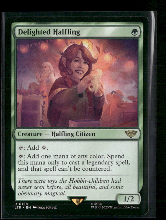 The Lord of the Rings: Tales of Middle-earth #158 Delighted Halfling - Front