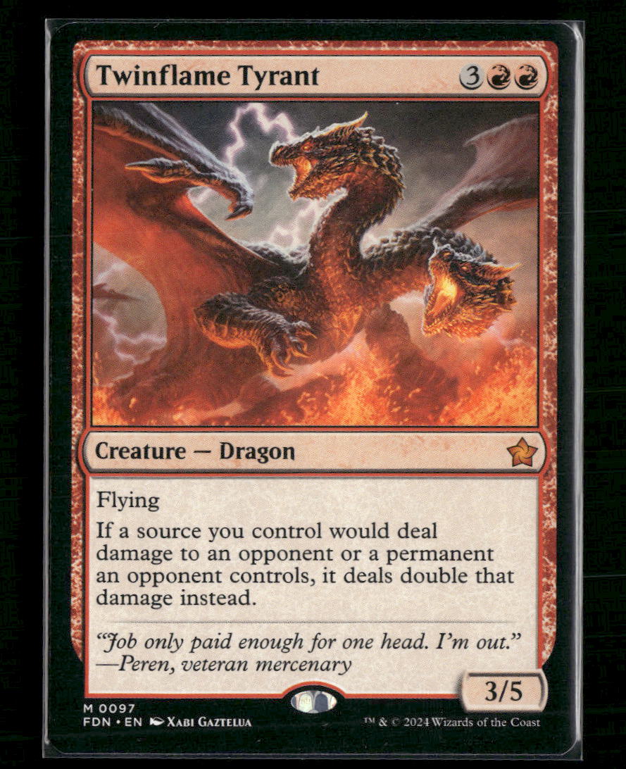 Twinflame Tyrant Foundations #97 - Front