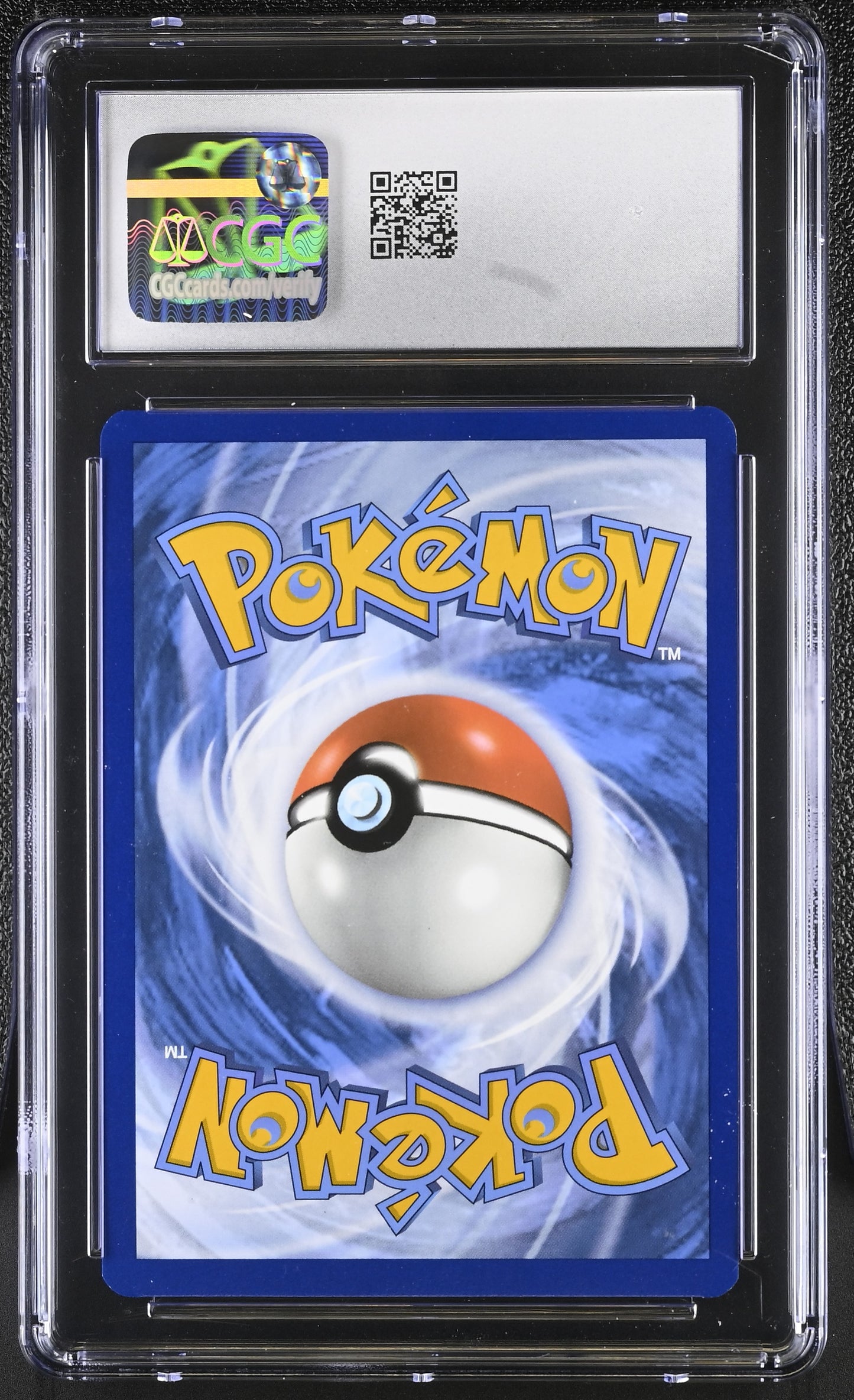 Rayquaza V 2023 Crown Zenith #100/159 CGC 9 - Back
