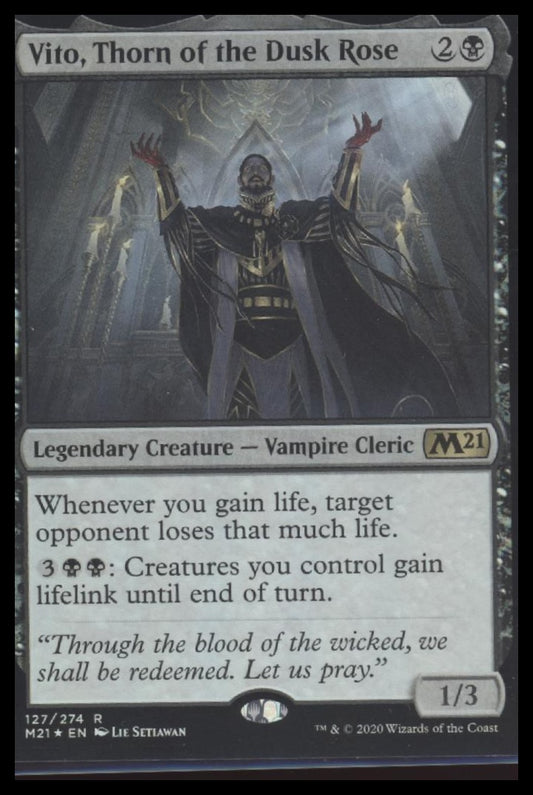 Vito, Thorn of the Dusk Rose Media Promos #127 - Front