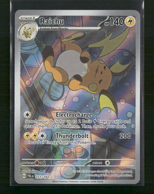 Raichu SV02: Paldea Evolved #211/193 - Front