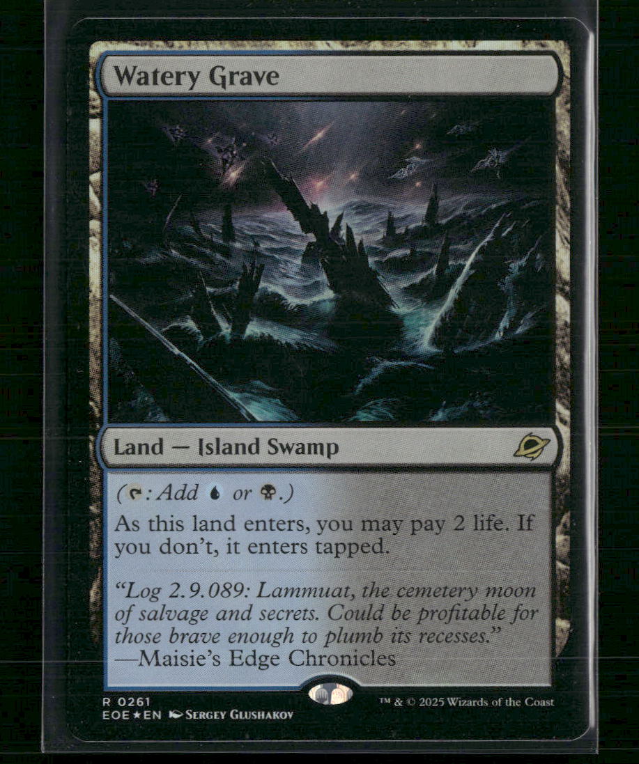 Watery Grave Edge of Eternities #261 Foil - Front