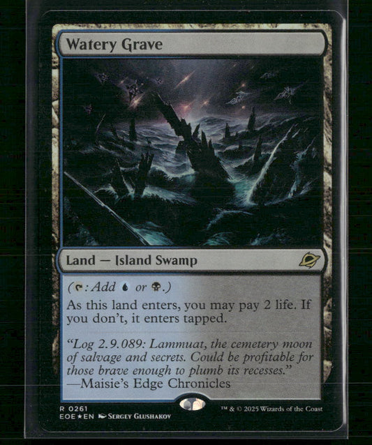 Watery Grave Edge of Eternities #261 Foil - Front