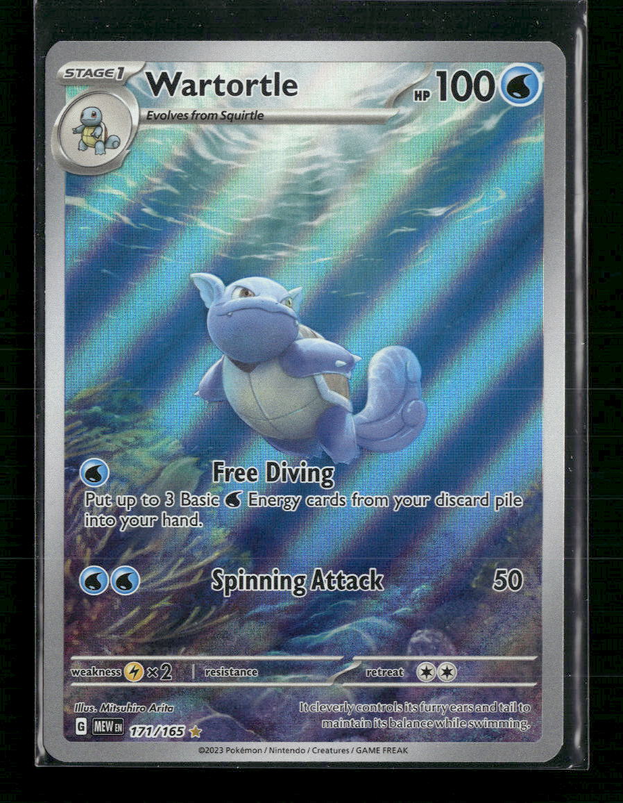 Wartortle SV: Scarlet & Violet 151 #171/165 - Front