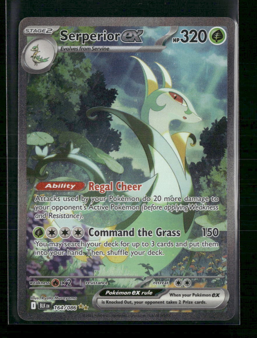 Serperior ex – 164/086 – Black Bolt - Front
