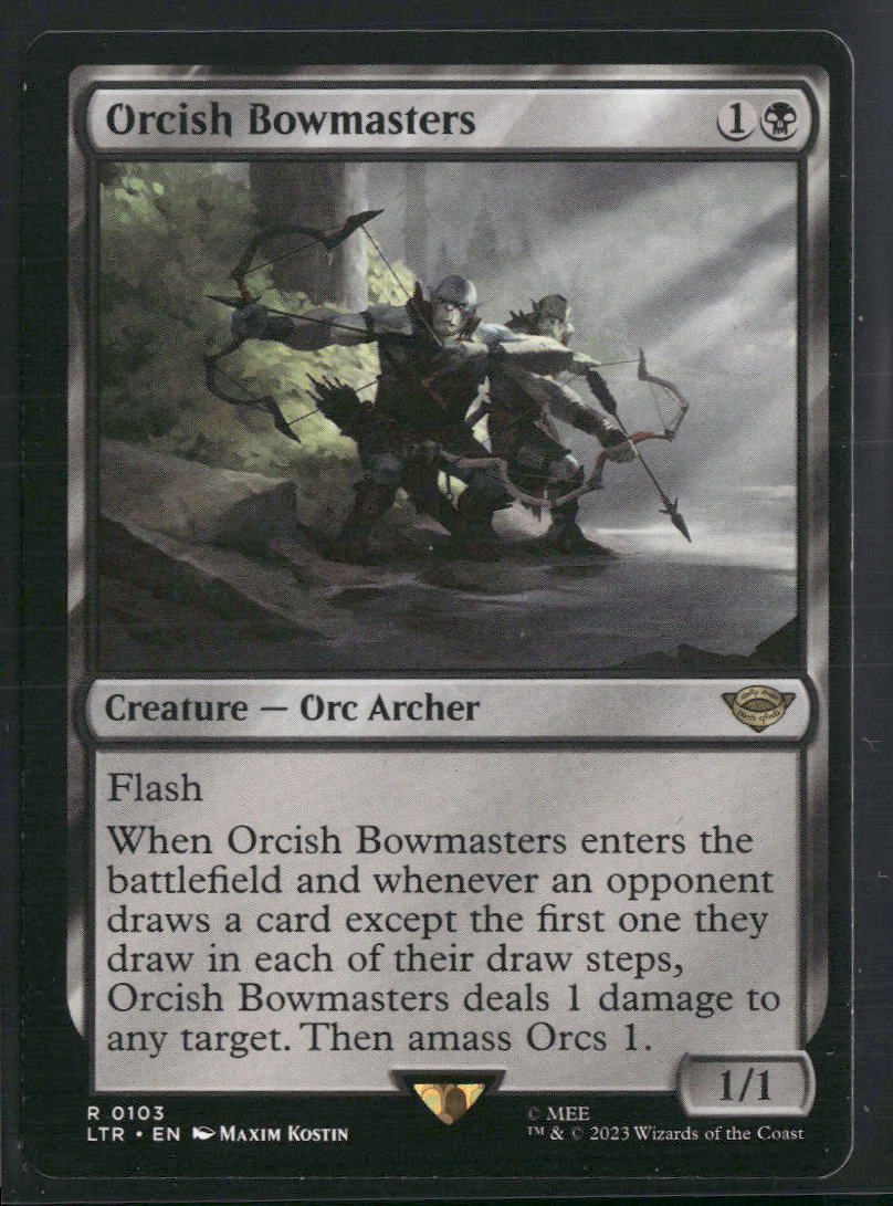Orcish Bowmasters Prerelease Cards #103 - Front
