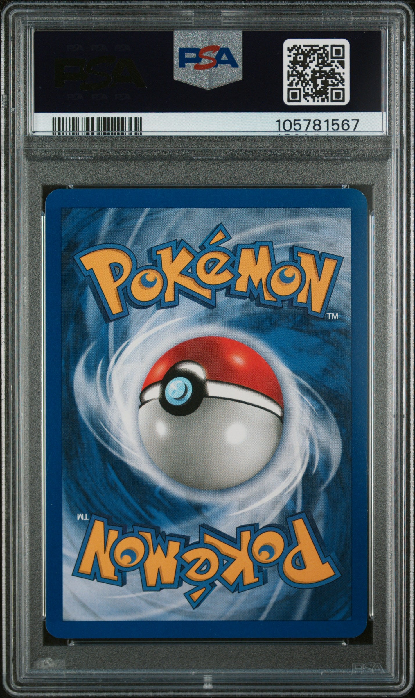 Scyther-Holo 2000 Pokemon Game Base Ii #17 Base Ii PSA 8 - Back
