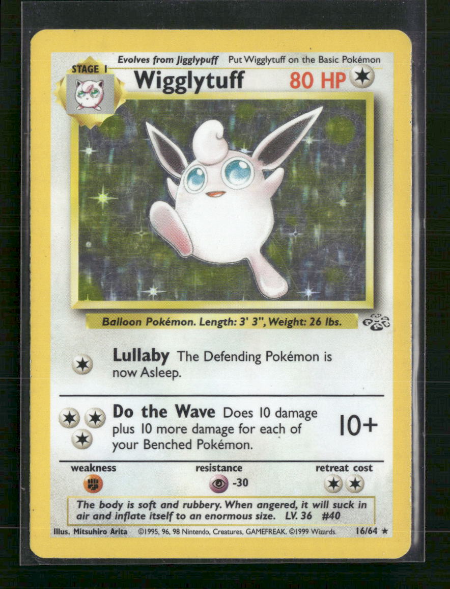 Wigglytuff (16) Jungle #16/64 - Front